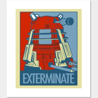 Exterminate! Posters and Art